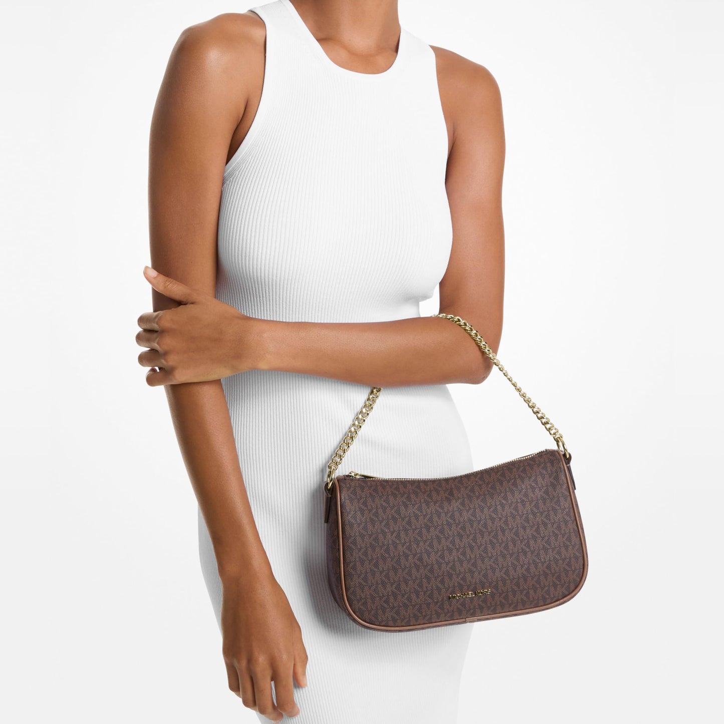 Michael Kors Women's Carmela Medium Convertible Crossbody Bag