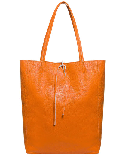 TAKEASY Genuine Italian Leather Tote Bag for Women, Large Slouchy Purse