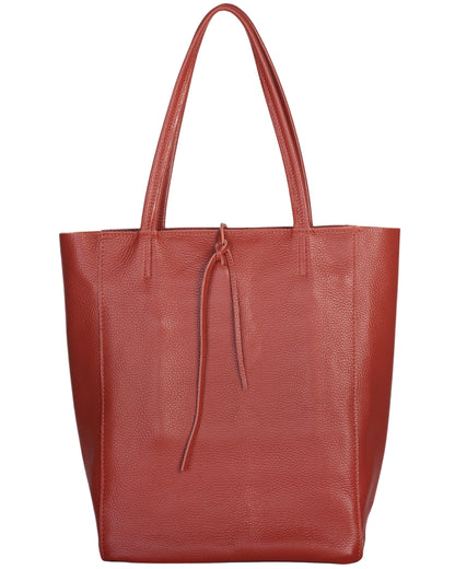 TAKEASY Genuine Italian Leather Tote Bag for Women, Large Slouchy Purse