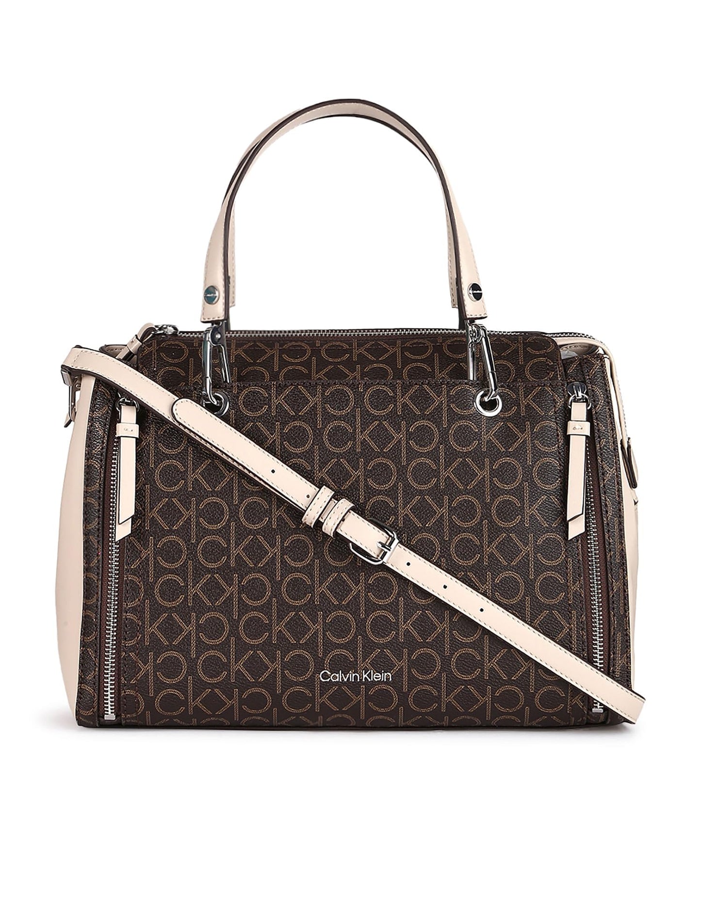 Calvin Klein Bubble Lamb Novelty Organization Satchel