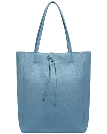 TAKEASY Genuine Italian Leather Tote Bag for Women, Large Slouchy Purse