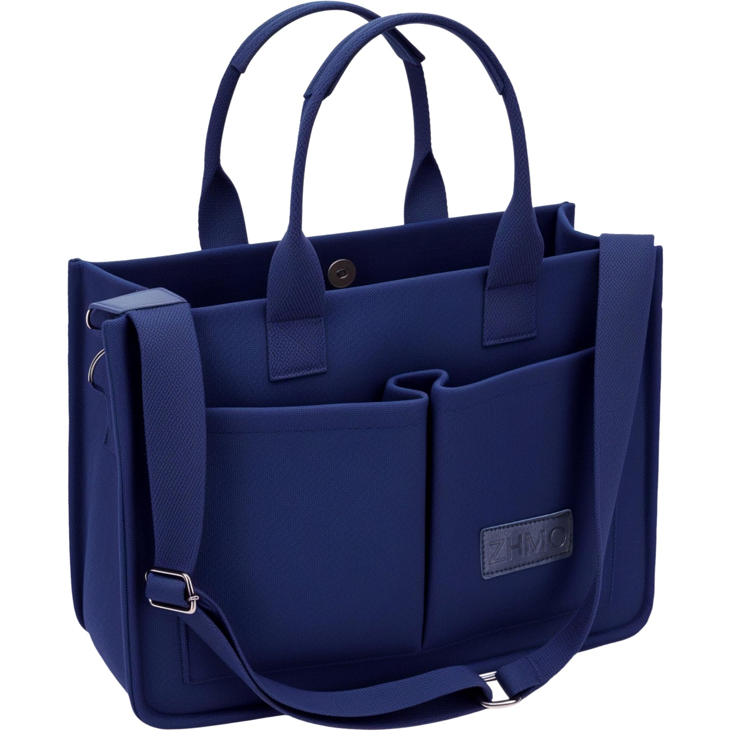 ZHMO Canvas Tote Bag for Women,Women's Bags Crossbody Bags Work Laptop Tote Bag Large Handbags Purse for Travel Nurse Teacher