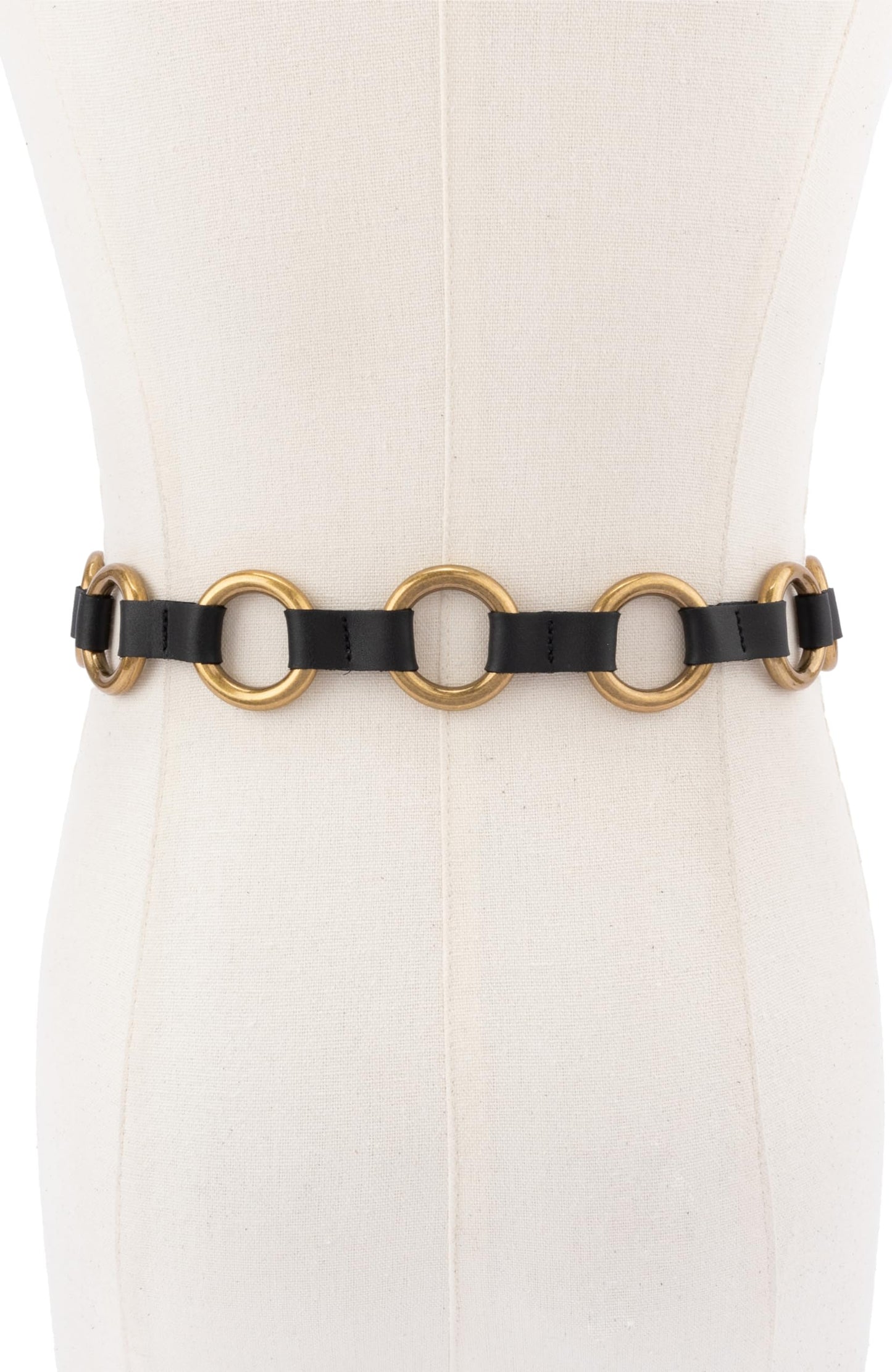 Michael Kors Womens Multi Ring Belt, Stylish & Versatile Fashion Accessory for Everyday Wear