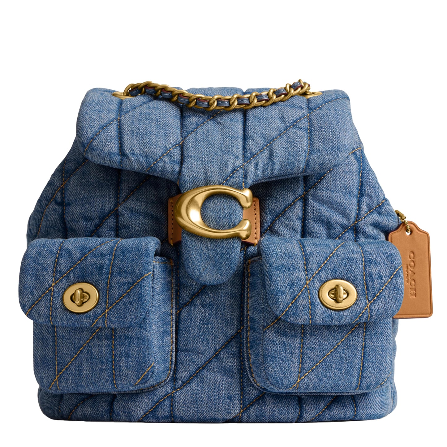 Coach Women's Quilted Leather Tabby Backpack
