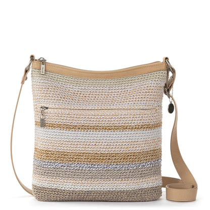 The Sak Lucia Crossbody Bag in Crochet, Convertible Purse with Adjustable Shoulder Strap